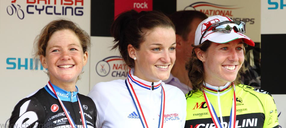 Podium - British Cycling Women's National RR Championship 2011 - Northern Rock Cyclone_19