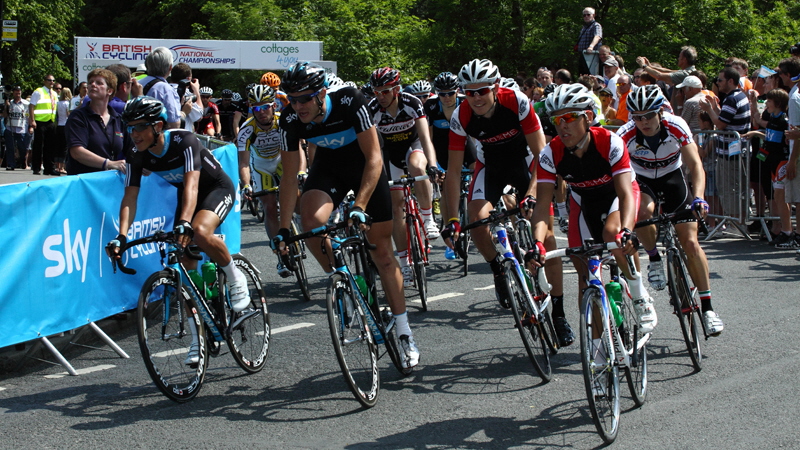 Start Of The 2010 British Cycling National Road Race Championship - Barley