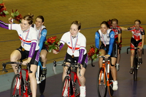 Nat Tracks 2009 Womens Team Sprint