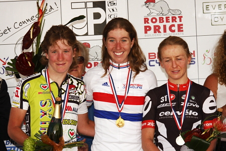 Nicole Cooke 2009 - Podium!