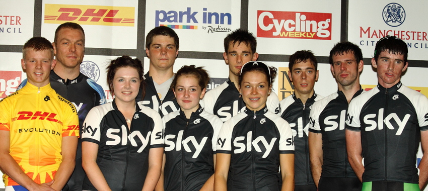 Revolution 29 Podium - Team Sky