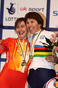 World Champion Barbara Buchan  with Raquel Acinas