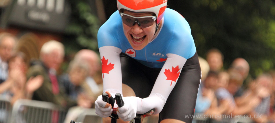 London 2012 Olympics Womens TT - Clara Hughes