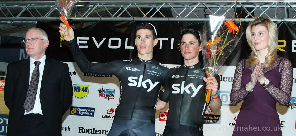 Revolution 44 Podium - Team Sky