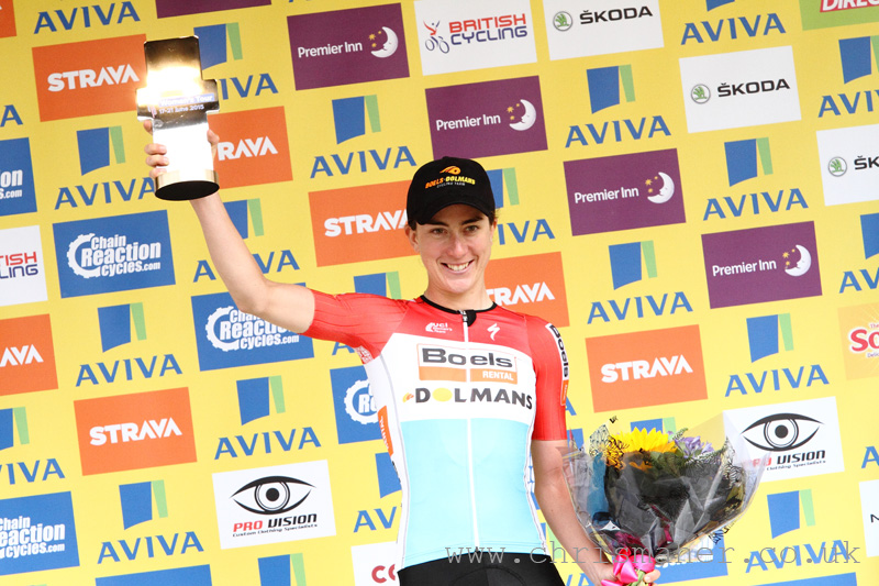 Aviva Women's Tour 2015 - Stage 3 Winner Christine Majerus