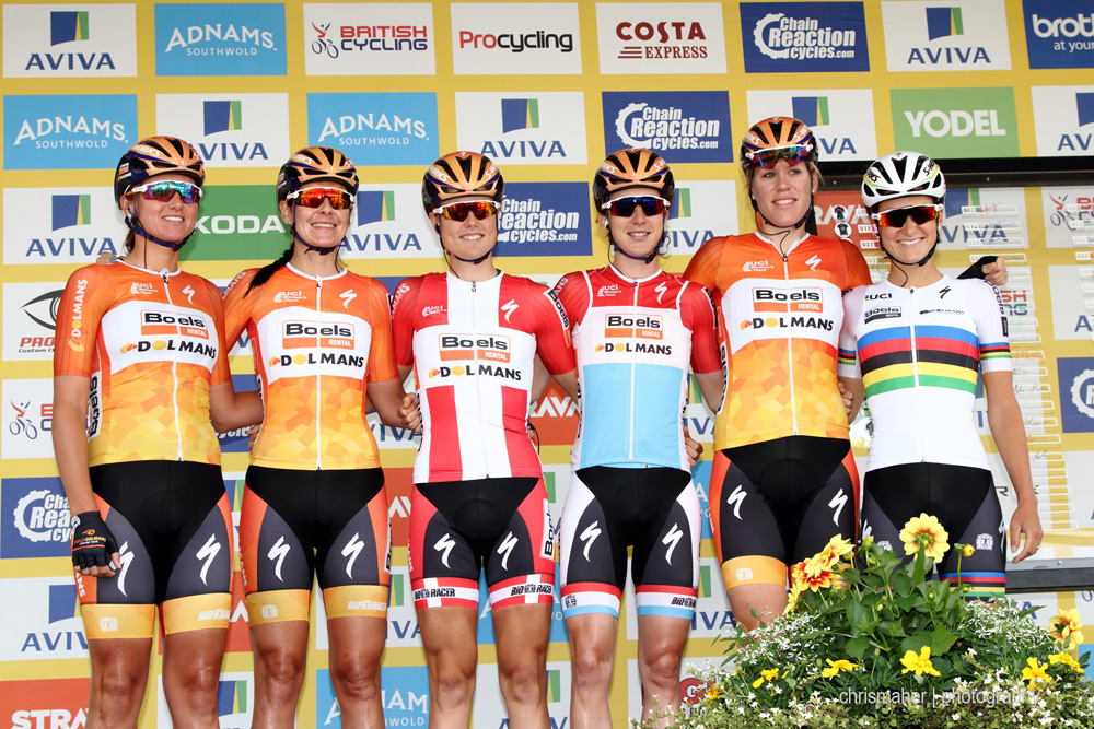 Aviva Women's Tour 2016 | Stage One Southwold to Norwich - Boels Dolmans Cycling Team