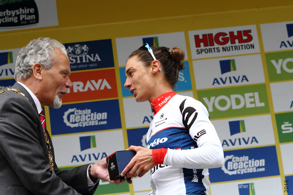 Aviva Women's Tour 2016 Stage 3 Combativity award 83 MOOLMAN-PASIO Ashleigh Cervelo Bigla Pro Cycling Team RSA 
