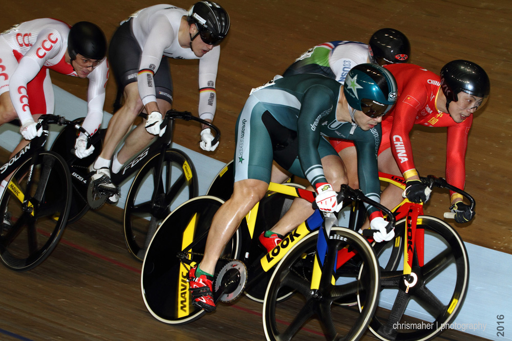 UCI Track World Cup 2016/7 | Glasgow - Round One, Day Two... Men's Keirin Heats