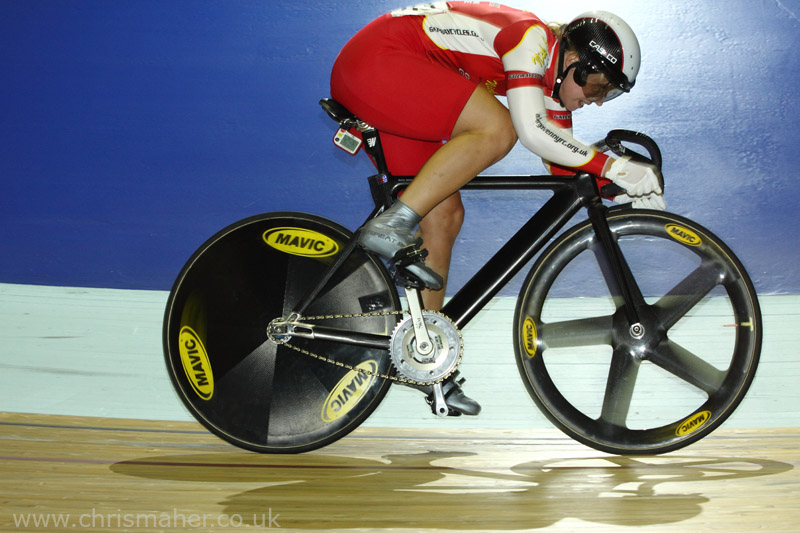 Becky James - British National Track Championships 2011